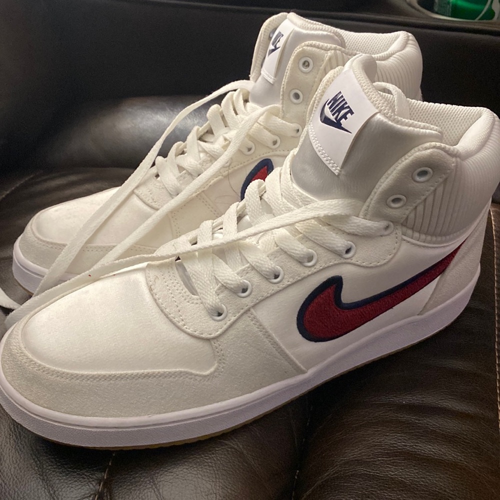 White sneakers